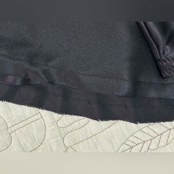 NEW Dodo Bar Or Black Silk Axl Skirt Sz Italian 38 Small Flaws - Picture 9 of 10